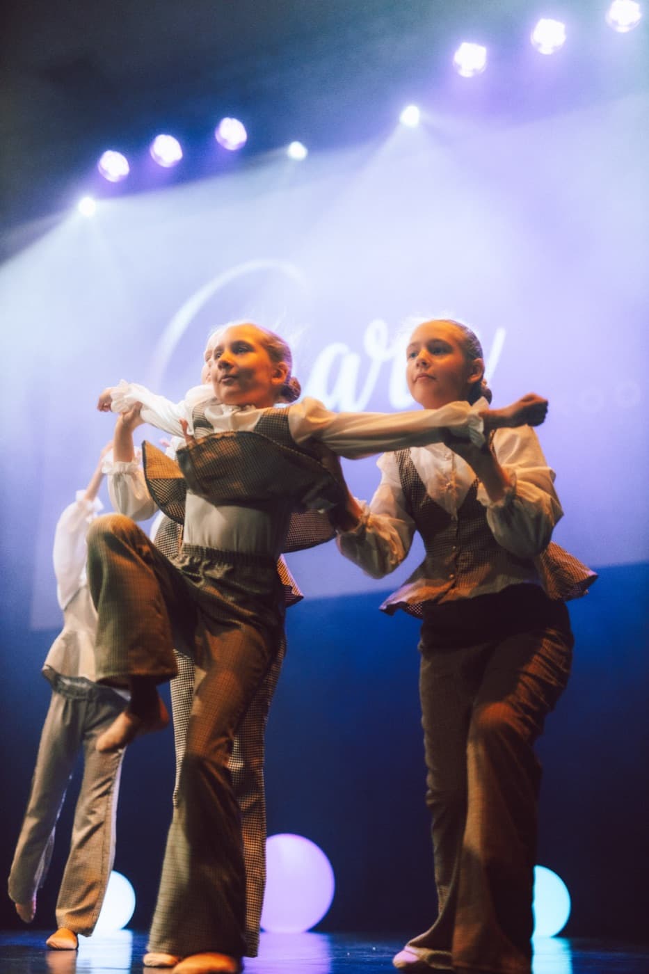 Dancer portrait on stage